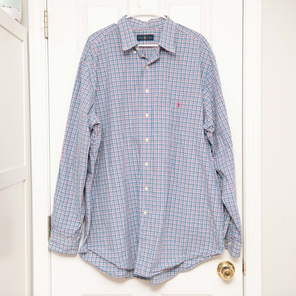 Ralph Lauren XL Mens Button Up Shirt - Picture 2 of 2